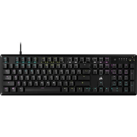 Corsair K70 Wired Gaming Keyboard Black CH-910971E-NA