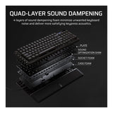 Corsair VANGUARD 96 Wired Gaming Keyboard Black CH-91E901F-NA