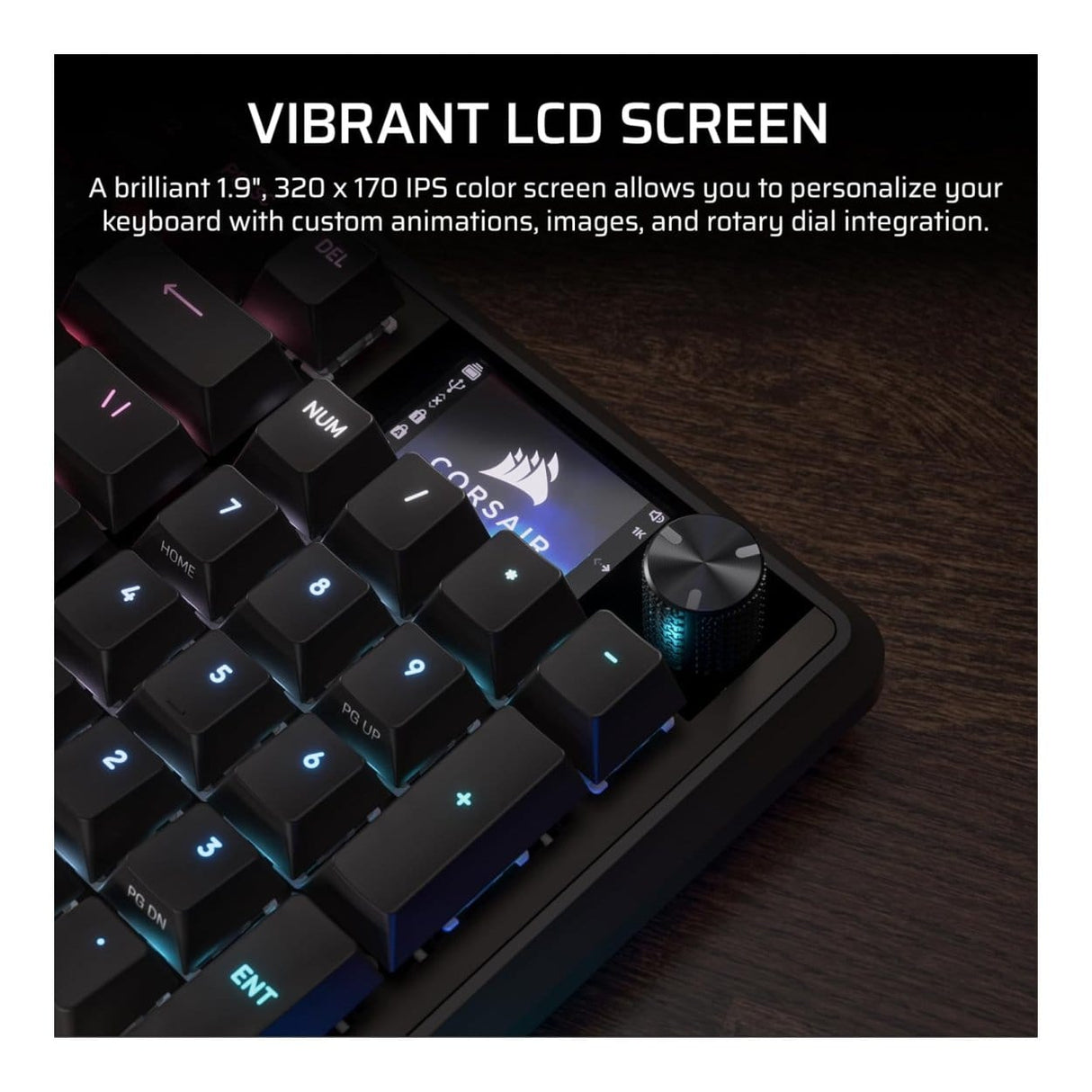 Corsair VANGUARD 96 Wired Gaming Keyboard Black CH-91E901F-NA