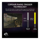 Corsair VANGUARD Pro 96 Hall Effect Gaming Keyboard CH-91E911G-NA