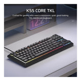 Corsair K55 CORE TKL RGB Wired Gaming Keyboard CH-9216065-NA