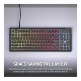 Corsair K55 CORE TKL RGB Wired Gaming Keyboard CH-9216065-NA