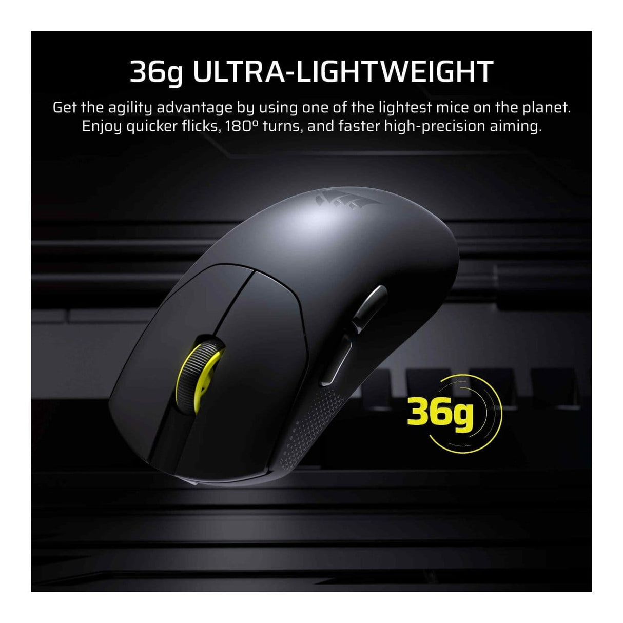 Corsair SABRE v2 Pro Utralight Wireless Gaming Mouse - Black CH-931G000-WW