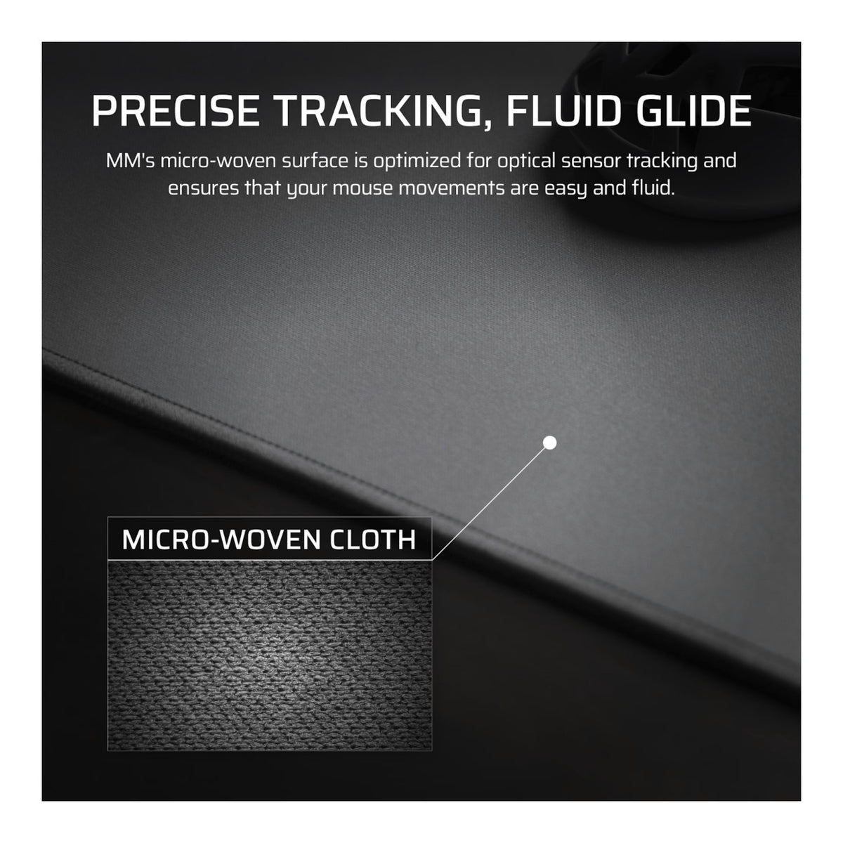 Corsair MM Anti-fray Cloth Gaming Mousepad - XL Grey CH-941D045-WW
