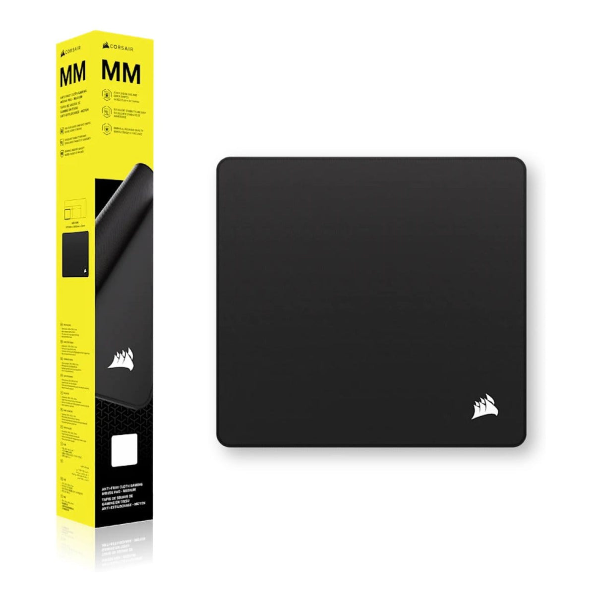 Corsair MM Anti-fray Cloth Gaming Mouse Pad - Medium CH-941D0A0-WW