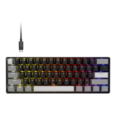 Corsair CLIPPER PRO MINI 60 Hall Effect Wired Gaming Keyboard CH-979101J-NA