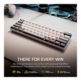 Corsair CLIPPER PRO MINI 60 Hall Effect Wired Gaming Keyboard White CH-979111J-NA