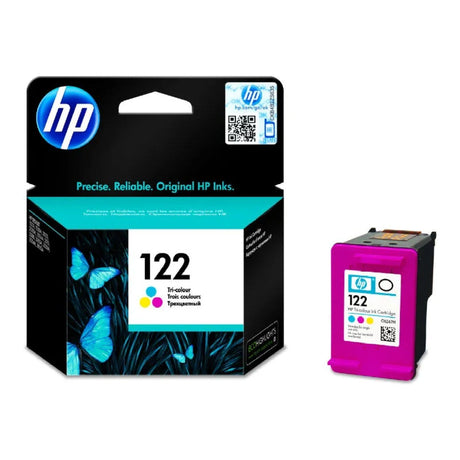HP 122 Tri-Colour Printer Ink Cartridge Original CH562HE Single-pack