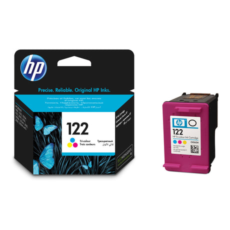 HP 122 Tri-Colour Printer Ink Cartridge Original CH562HK Single-pack