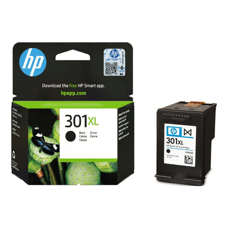 HP 301XL Black High Yield Printer Ink Cartridges Original CH563EE Single-pack