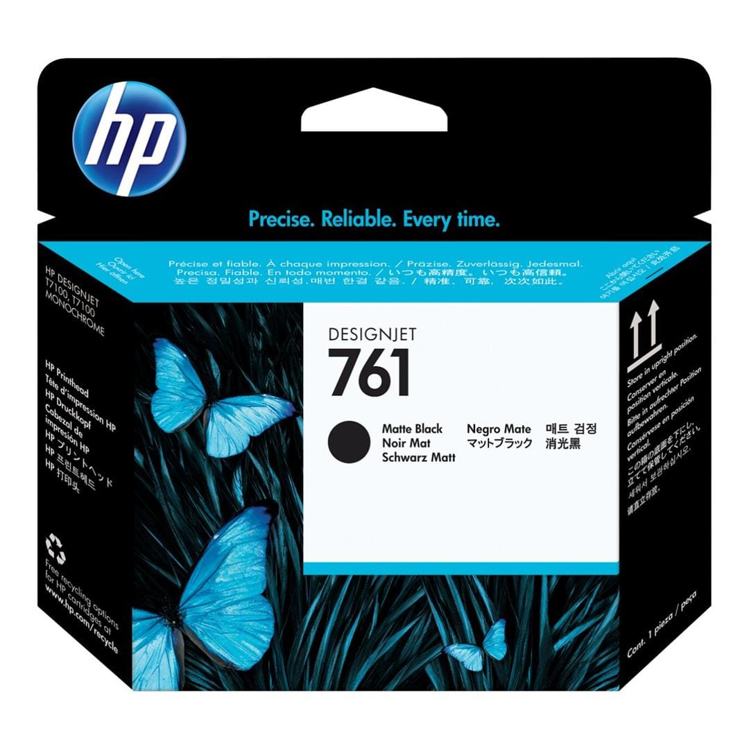 HP 761 DesignJet Matte Black Printhead CH648A