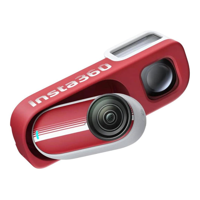 Insta360 GO 3S 4K 128GB Retro Action Camera Bundle Red CINSAATA-RED