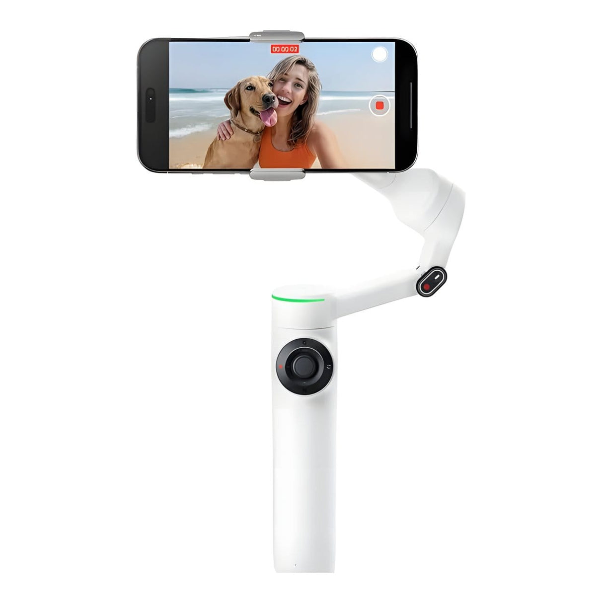Insta360 Flow 2 Pro Creator Kit Selfie Stick - Summit White CINSABQB-CKW