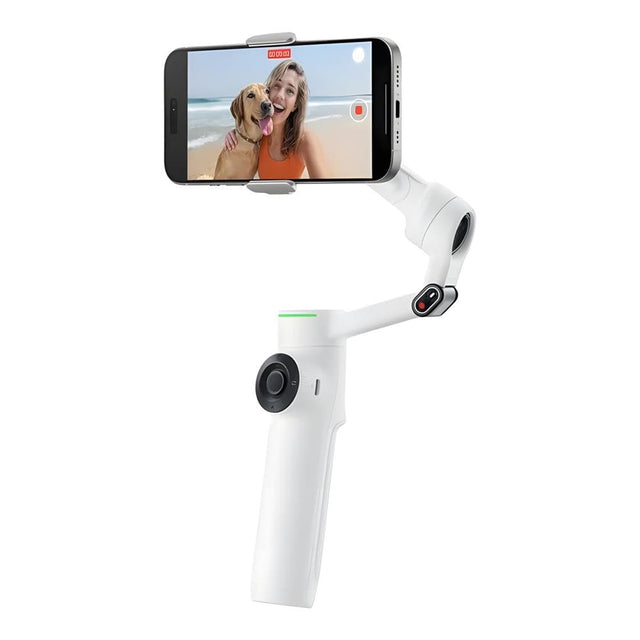 Insta360 Flow 2 Pro Creator Kit Selfie Stick - Summit White CINSABQB-CKW