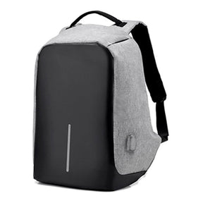 Kenton Anti-Theft Notebook Backpack Black and Grey CJB3368GR