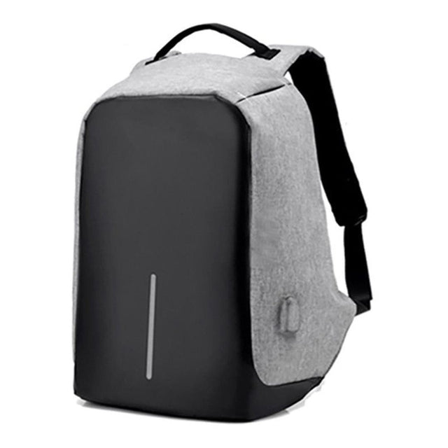 Kenton Anti-Theft Notebook Backpack Black and Grey CJB3368GR