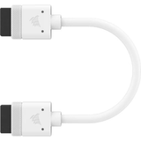 Corsair iCUE 100mm with Straight Connectors Link Cable White 2-pack CL-9011129-WW
