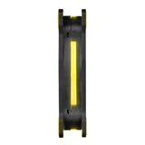 Thermaltake Riing 14 Computer Case Fan 140mm Black and Yellow 1400rpm CL-F039-PL14YL-A