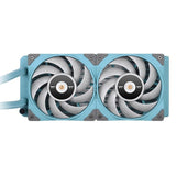 Thermaltake TOUGHLIQUID 240 ARGB All-in-one 12cm Liquid Cooler System Turquoise CL-W319-PL12TQ-A