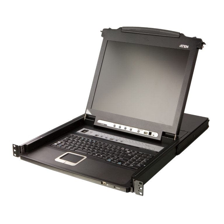 Aten 17-inch 16-port Single Rail LCD KVM Switch CL5716M