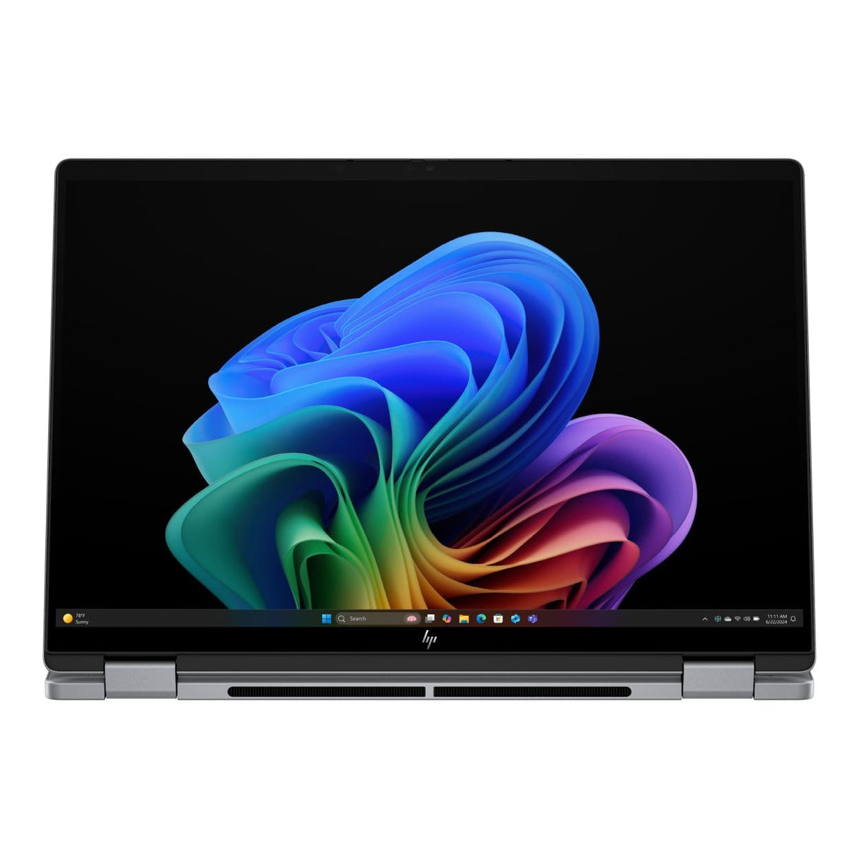 HP OmniBook X Flip 14-fk0002ni 14-inch 2K Next Gen AI 2-in-1 Laptop - AMD Ryzen 7 350 1TB SSD 24GB RAM Win 11 Home Silver