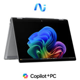 HP OmniBook X Flip 14-fk0002ni 14-inch 2K Next Gen AI 2-in-1 Laptop - AMD Ryzen 7 350 1TB SSD 24GB RAM Win 11 Home Silver