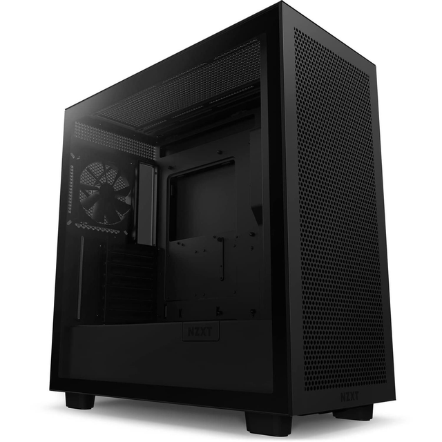 NZXT H7 Flow Midi Tower PC Case - Black CM-H71FB-01
