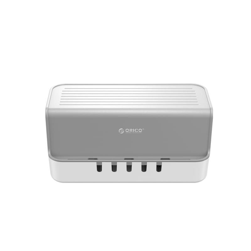 Orico Multiplug Storage Box with Tablet groove CMB-X18-WH-BP
