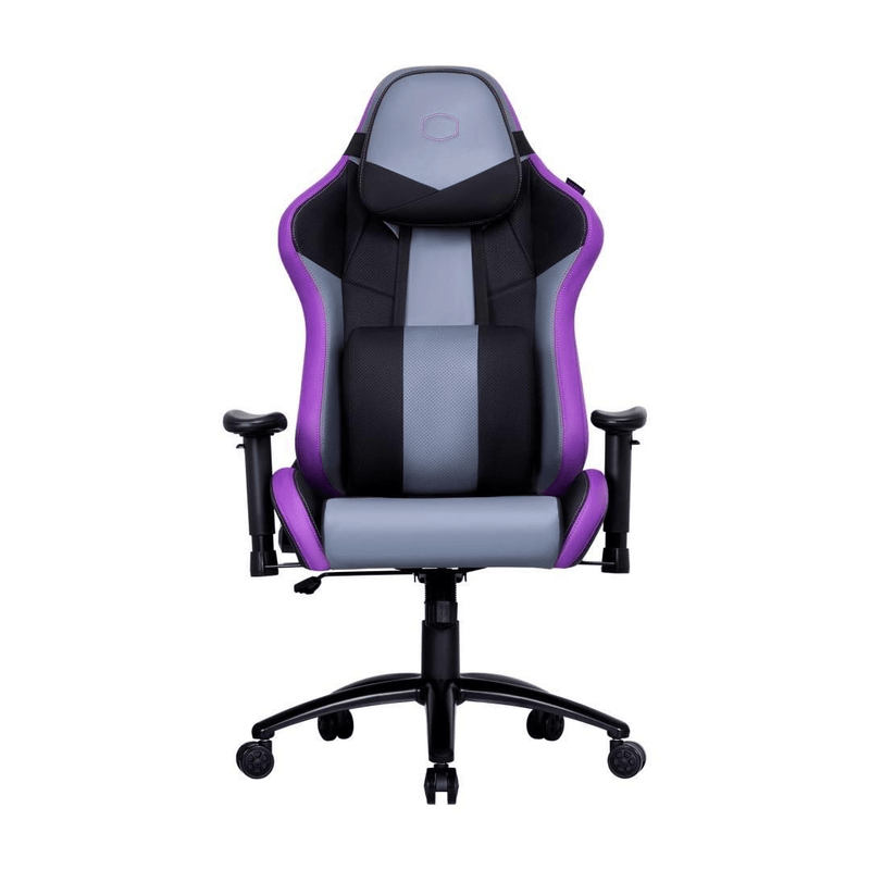 Purple and black shop gaming chair