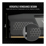 Corsair Vengeance CMK32GX5M2B6000Z38 Memory Module 32GB 2 x 16GB DDR5 6000MHz