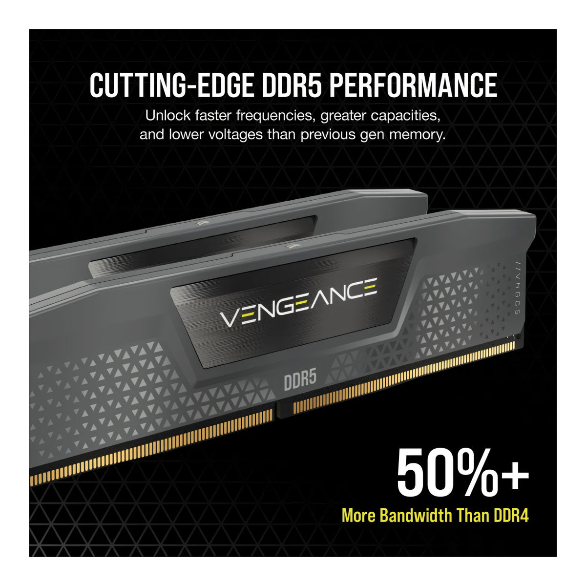 Corsair Vengeance CMK32GX5M2D6000Z38 Memory Module 32GB 2 x 16GB DDR5 6000MHz