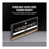 Corsair Vengeance CMSX16GX5M1A5600C48 SO-DIMM Memory Module 16GB DDR5 5600MHz