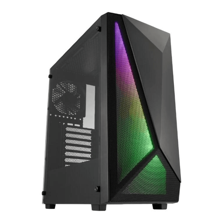 FSP CMT195A ATX Mid Tower Gaming PC Case – FirstShop