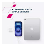 Canyon 100W Type-C Male to Male Braided Cable 2m White CND-CC100AB20W