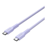 Canyon 1m OnWire 60CL Charge and Sync Braided Charging Cable Purple CND-CCAP60AB10PU