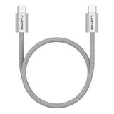 Canyon OnWire 60MG Type-C Male to Male Braided Cable 1m Light Grey CND-CCMG60AB15LG