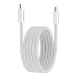 Canyon OnWire 60MG Type-C Male to Male Braided Cable 1m White CND-CCMG60AB15W