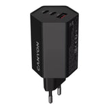 Canyon Hexagon 65 3-port Charging Adapter Black CND-CHAHEX65B