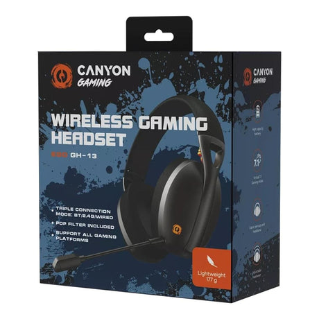 Canyon Ego GH-13 Wireless Gaming Headset Black CND-SGHS13B