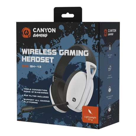 Canyon Ego GH-13 Wireless Gaming Headset White CND-SGHS13W