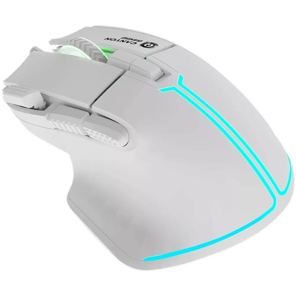 Canyon Fortnax GM-636 RGB Wired Mouse - White CND-SGM636W