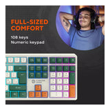 Canyon Shadder GKW-11RGB Wireless Keyboard White CND-SKBW11