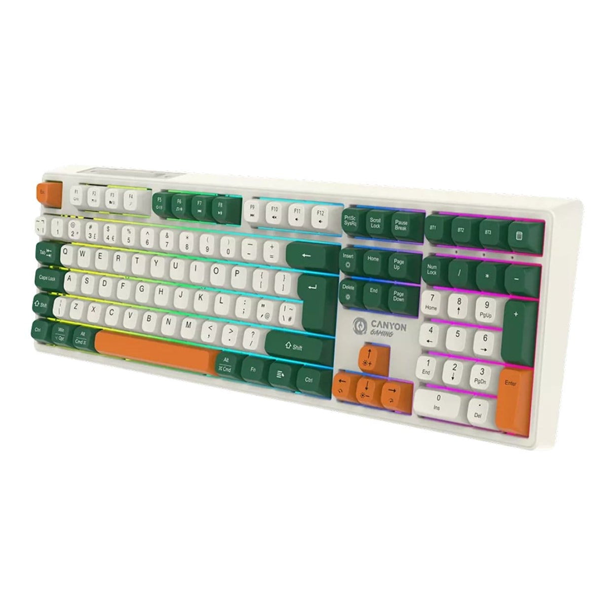 Canyon Shadder GKW-11RGB Wireless Keyboard White CND-SKBW11