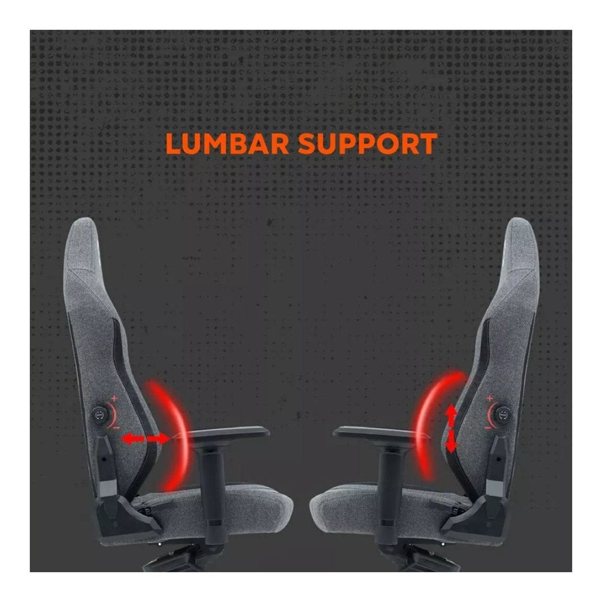 Canyon Boulder XLCH01 XL Gaming Chair Grey CND-XLCH01