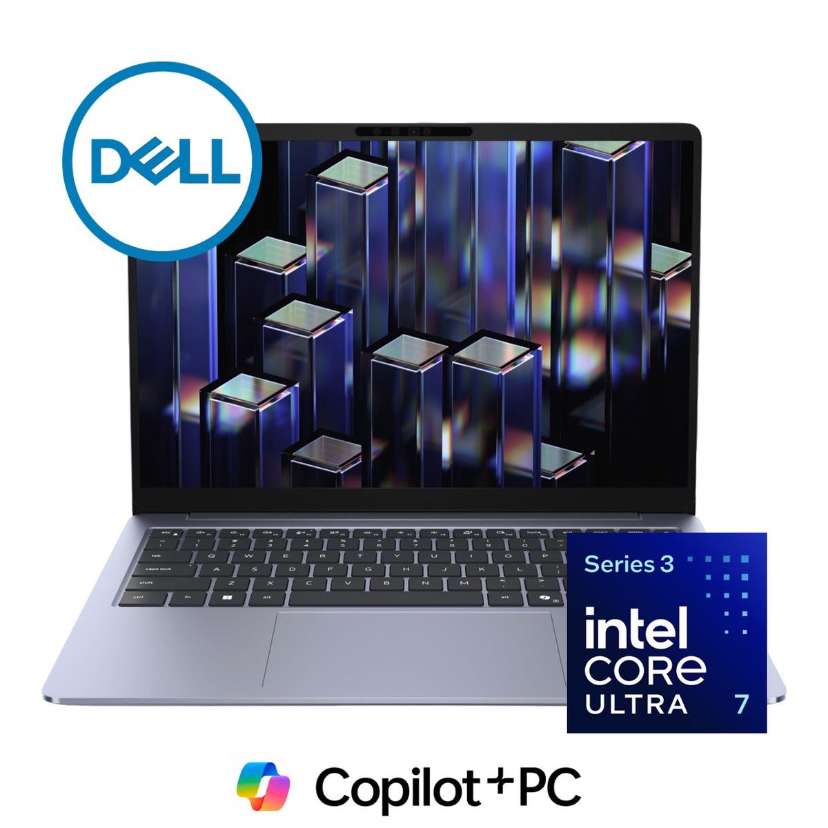 Dell 14S 14-inch FHD+ AI Laptop - Intel Core Ultra 7 355 512GB SSD 16GB RAM Win 11 Home Blue