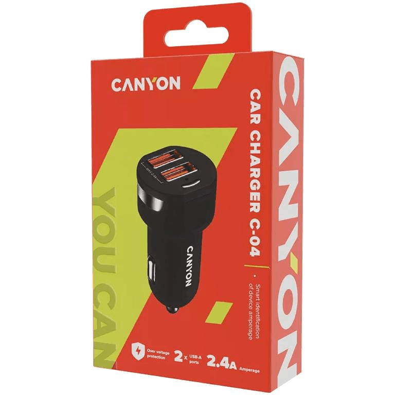 Canyon CNE-CCA04B Car Charger