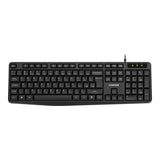 Canyon KB-1 Wired Keyboard Black CNE-CKEY01