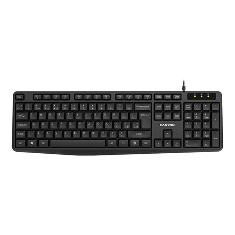 Canyon KB-1 Wired Keyboard Black CNE-CKEY01