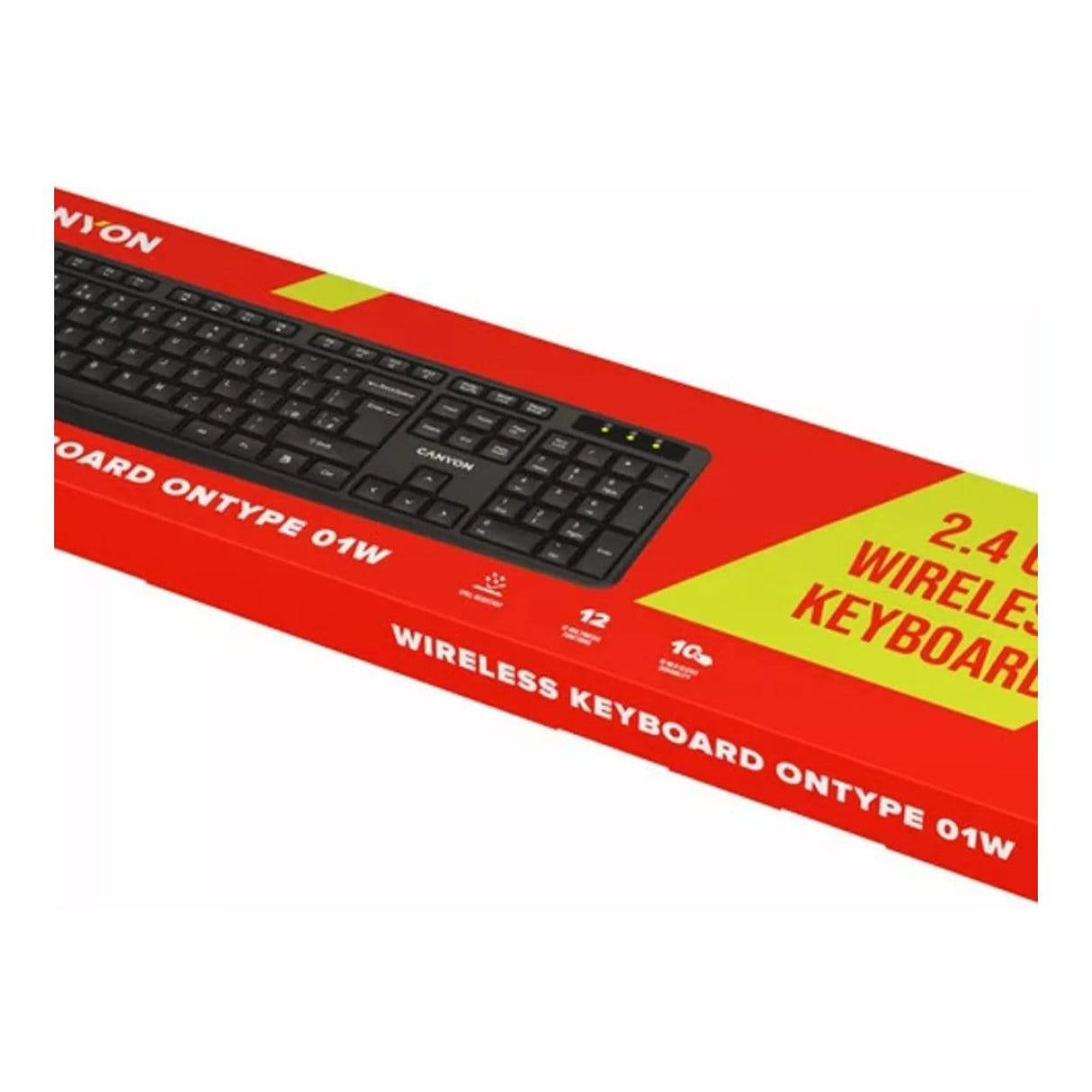 Canyon KB-W01 Wireless Keyboard Black CNE-CKEYW01