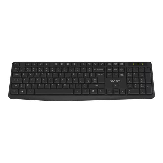 Canyon KB-W01 Wireless Keyboard Black CNE-CKEYW01